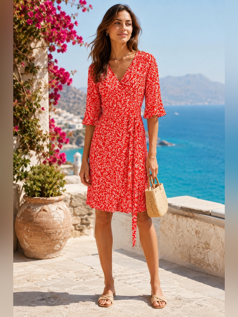Boden Ines Midi Dress Women's 6 Reglar